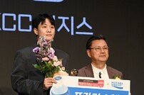 허웅, 5년 연속 KBL 인기상 [포토]