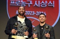 로슨-알바노, 외국선수-국내선수 MVP [포토]