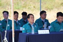 조영호 한국농어촌공사 전남본부장, 승촌보 수질오염 방제훈련 참석 [포토]