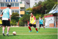 남양주시장, 광동·중 인조 잔디 운동장 개장