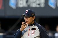 이승엽 감독 ‘비디오판독 요청’ [포토]