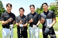 박주영-백성동-정운-고태원, 골프대회 시작합니다 [포토]