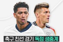 '우승 후보' 잉글랜드-독일, 유로 2024 눈앞 '전력 점검'