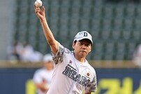 김승수, 완벽한 시구