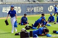 삼성 선수들 사이의 유일한 홍일점 김수영 트레이너!