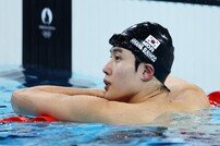 황선우, 자유형 100m 턱걸이로 준결승 진출 [파리 2024]