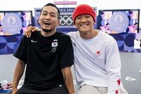 첫 브레이킹 종목 무대 오른 홍텐, 조별리그서 작별