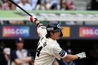 역전타 최정, 6시즌 연속 100안타