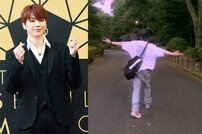 강다니엘, 흰티+청바지 잘 어울려 (아이돌픽)