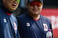 김기연, 더위에 공 대신 냉수