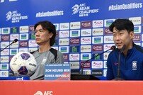 캡틴은 캡틴이 이해해야지…‘10년 만의 재회’ 홍명보와 손흥민의 브로맨스