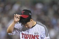 임찬규 ‘아쉬운 동점 허용