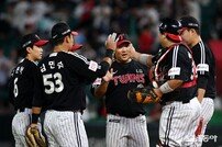 준PO 확정 LG, SSG를 상대로 14-5 대승