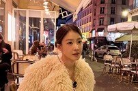 이시영, 확 달라진 스타일…퍼 코트 입고 각선미 자랑 [DA★]