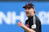 엔스, 포수 리드가 좋아~