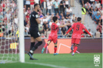 한국, 요르단 2-0 완파 ‘B조 1위→아시안컵 복수까지’