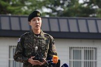 제이홉, ‘행군 중 시민들의 응원 큰힘 됐어요’