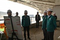  화성도시공사 경영진, 화성종합경기타운 우수관 보수공사 특별 안전점검 실시