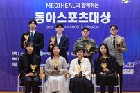 선수들이 직접 선정한 동아스포츠대상 8인의 수상자