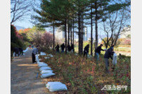 부산 기장군, 좌광천 망향정 진달래동산 조성 완료