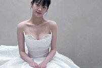 이유비, 결혼 준비하나…웨딩드레스 깜짝 공개 [DA★]