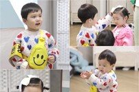 ‘김준호子’ 은우, 오빠 매력 폭발…지우 머리 쓰담쓰담 (슈돌)