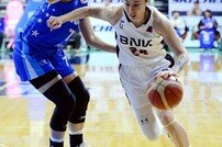 김소니아, 골밑으로 돌파할테야~