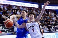 김예진-박헤진 ‘볼을 향한 집념~’