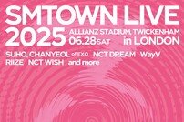 NCT DREAM, RIIZE…‘SMTOWN LIVE 2025’ 런던 공연 출격
