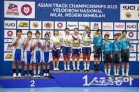 상주시청 여자사이클팀 아시아선수권대회 메달 획득