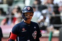 [잠실 리포트] “지금은 1군에서 뛸 상태 아냐” 초대형 트레이드 주인공 두산 김민석, 타율 0.167 부진에 엔트리 말소