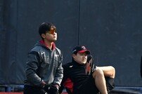 장현식, 수원에서 1군 합류
