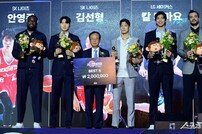 워니-안영준-김선형-타마요-마레이 ‘KBL 베스트5 선정!’