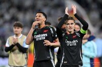 ‘합계 5-1’ 아스날, 레알 꺾고 16년 만에 챔스 4강 진출