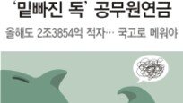 [프리미엄 리포트]공무원연금 개혁효과 1년 ‘반짝’… 국고로 年2조 메워