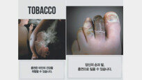 [담배, 아직 못 끊으셨나요]흡연 경고그림 공포유발 수위는 어느 정도?