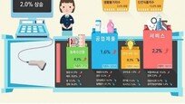 [한눈에 보는 그래픽 뉴스] 1월 소비자물가 오름세, 가장 많이 오른 품목?