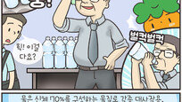 [만화 그리는 의사들]〈75〉하루 권장 물 섭취량은 얼마?