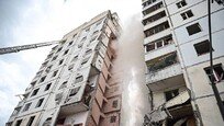 러시아 벨고로드 아파트 붕괴 사망자 15명으로 늘어