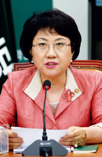 전공의법 개정안을 발의한 국민의당 최도자 의원.[뉴스1]