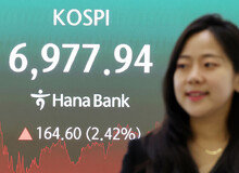 5거래일 연속 상승 코스피, 외국인 6.8조 순매수에 7000 선 회복 코앞