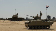 라파 국경 이스라엘-이집트군 간 총격전…“이집트 군인 1명 사망”