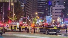 [속보]서울시청역 앞 교차로서 대형 교통사고 발생…현황 파악 중