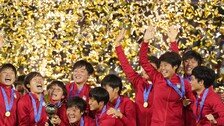 北 여자축구, U-20 월드컵 ‘전승 우승’