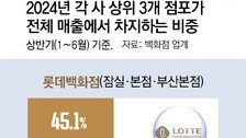 백화점 ‘3조 메가점포’ 시대… 상위 3곳 매출이 절반