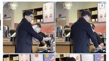 “살 오르고 좋아 보여” 한동훈 사퇴 후 카페서 첫 목격담