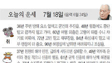 [오늘의 운세/07월 18일]