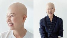 ‘암 투병’ 박미선, 민머리 프로필 공개…정장 입고 ‘당당 미소’
