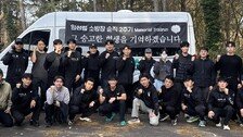 2년전 순직 동료 위해 55km 뛴 소방관들