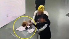 CCTV에 찍힌 ‘아찔한 순간’…아이 손에 떨어진 4억원대 황금 왕관 (영상)